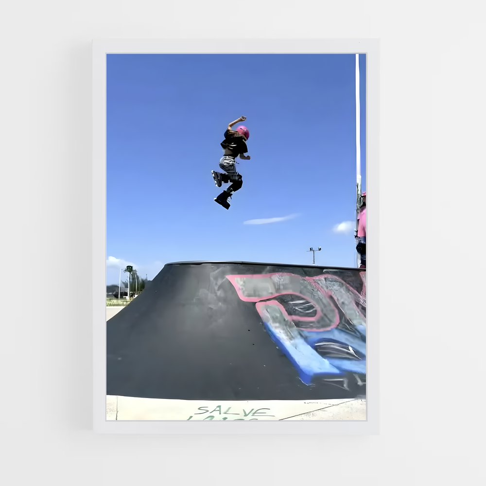 Poster Trickster des Ramps – affiche Rollerblade (vue 3)